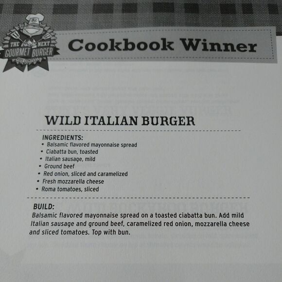 Red Robin's 50 Gourmet Burger Creations From Kids Across Country Cookbook Recipe - Picture 10 of 13